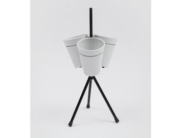 WINDOW GARDEN TABLE - Porcelain vase system for hydroponic cultivation by Danese Milano - view 3